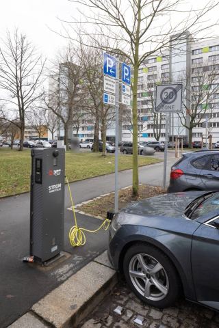 Photo of the charging station SachsenEnergie AG, Bönischplatz 0, 01307 Dresden