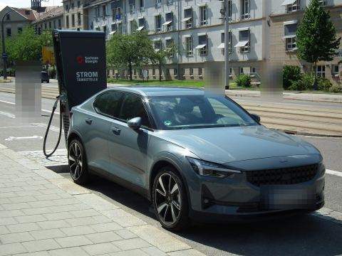 Foto der Ladeeinrichtung SachsenEnergie AG