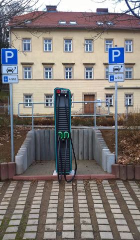Foto der Ladeeinrichtung SachsenEnergie AG
