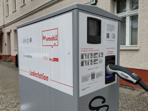 Photo of the charging station Berliner Stadtwerke KommunalPartner GmbH, Behaimstr. 25, 13086 Berlin