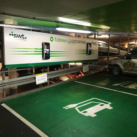 Photo of the charging station ecowerk e-charge GmbH