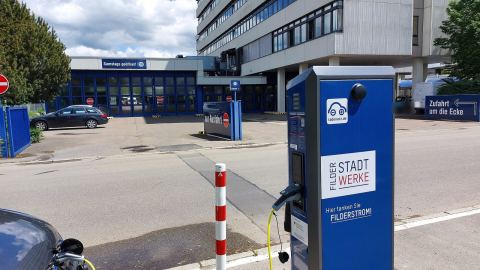 Photo of the charging station Filderstadtwerke, Gottlieb-Daimler-Str. 7, 70794 Filderstadt