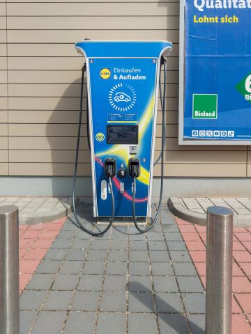Foto der Ladeeinrichtung Lidl Dienstleistung GmbH & Co. KG, Mitten im Feld 2, 68542 Heddesheim