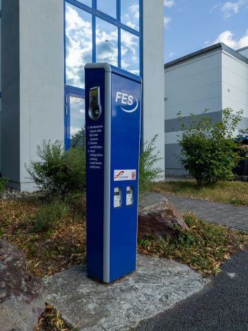 Foto der Ladeeinrichtung FES Frankfurter Entsorgungs- und Service GmbH, Fritz-Ullmann-Str. 8-10, 55252 Mainz-Kastel