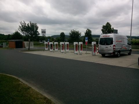 Foto der Ladeeinrichtung Tesla Germany GmbH