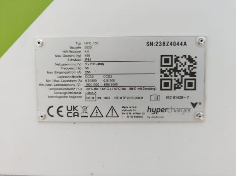 Foto der Ladeeinrichtung Allego GmbH, Wiesbadener Landstr. 104, 65203 Wiesbaden