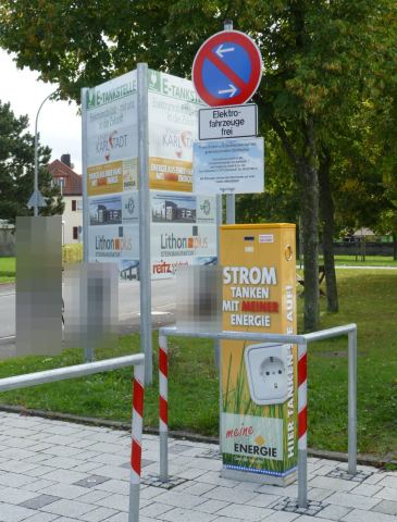 Foto der Ladeeinrichtung NEG Neue Energien Mainfranken GmbH